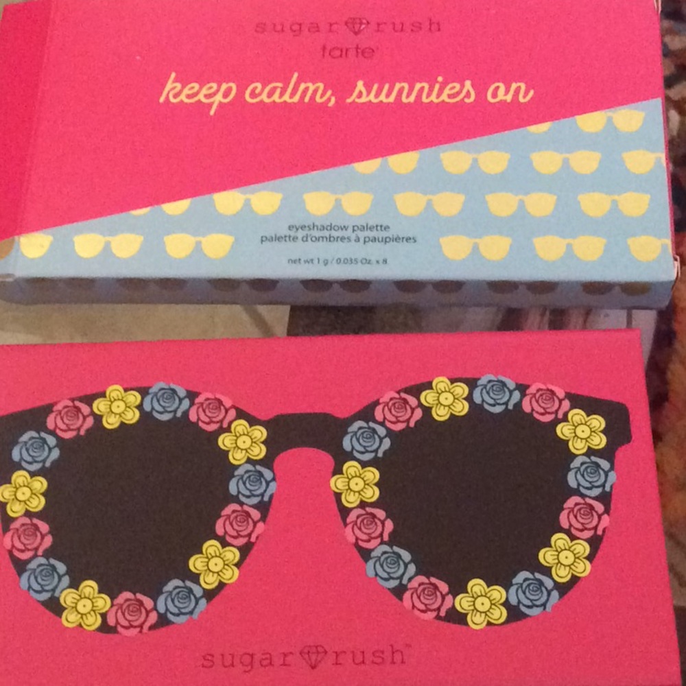 NIB TARTE Keep Calm, Sunnies On Eyeshadow Palette - Picture 4 of 6